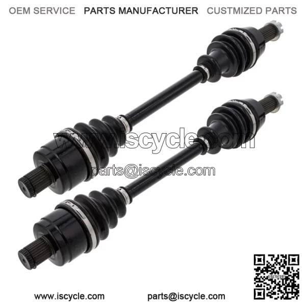 Front & Rear Left Right Axle Kit for Polaris Scrambler Sportsman 850 - Image 2