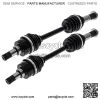Front CV Axle Drive Shaft for Yamaha Kodiak 400 Big Bear 350 ATV 2 Pack - Image 2