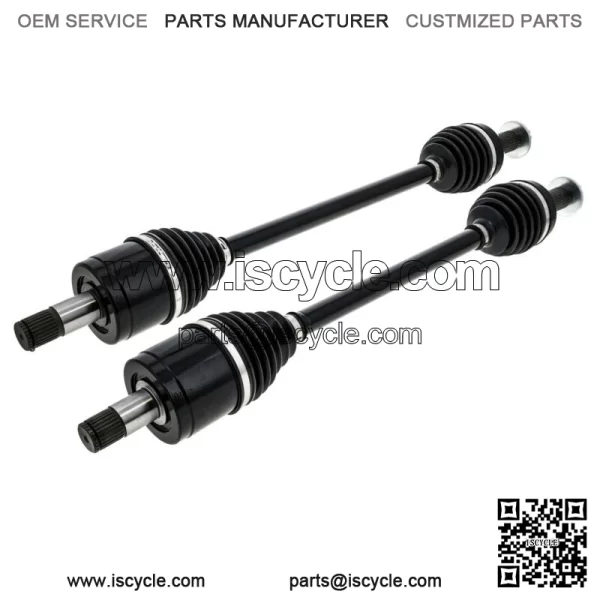 Front Rear CV Axle Kit For Honda Pioneer 1000 42250-HL4-A01 42350-HL4-A01 - Image 2