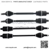 Front Rear CV Axle Drive Shaft Set for Polaris Ranger XD 1500 Crew 1337043