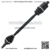 Front Rear CV Axle Drive Shaft Set for Polaris Ranger XD 1500 Crew 1337043 - Image 2