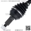 Front Rear CV Axle Drive Shaft Set for Polaris Ranger XD 1500 Crew 1337043 - Image 4