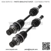 Rear CV Axle Drive Shaft for Yamaha Grizzly Kodiak 450 1D9-F531H-03 2 Pack
