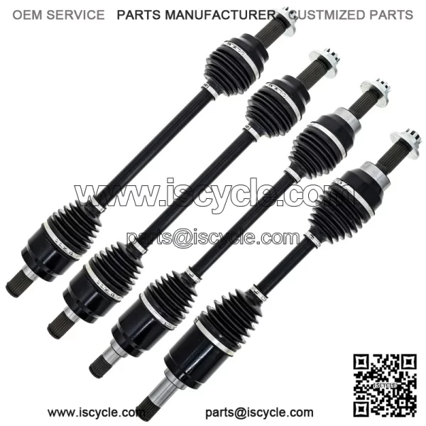 Front Rear CV Axle Kit for Honda 2017-2021 Pioneer 500 44220-HL5-A01