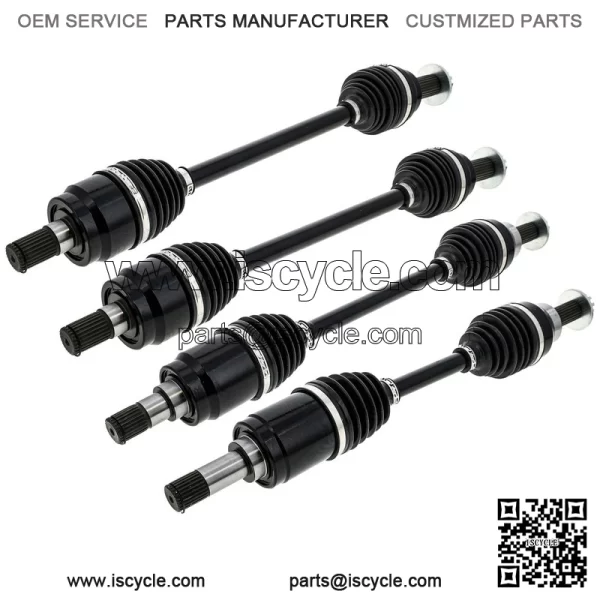 Front Rear CV Axle Kit for Honda 2017-2021 Pioneer 500 44220-HL5-A01 - Image 2