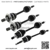 Front Rear CV Axle Kit For CFMoto Zforce 500 800 5BWC-270100 5BWC-270200 - Image 2