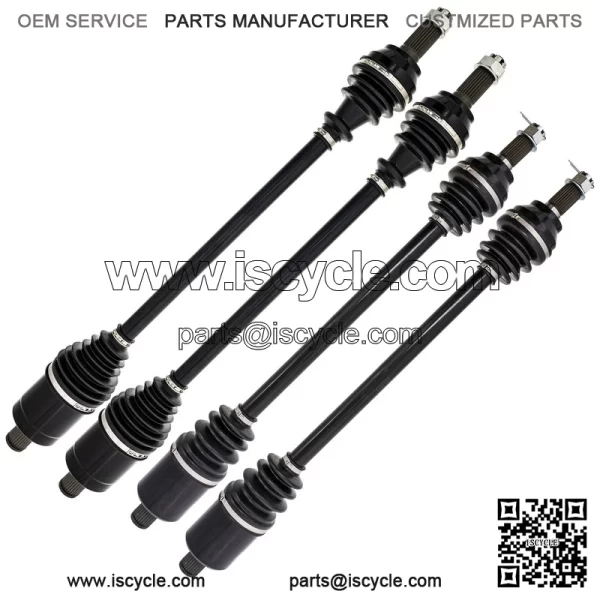 CV Axle Kit for Polaris RZR XP 4 Turbo 1333434 1333713 1333858 Front Rear
