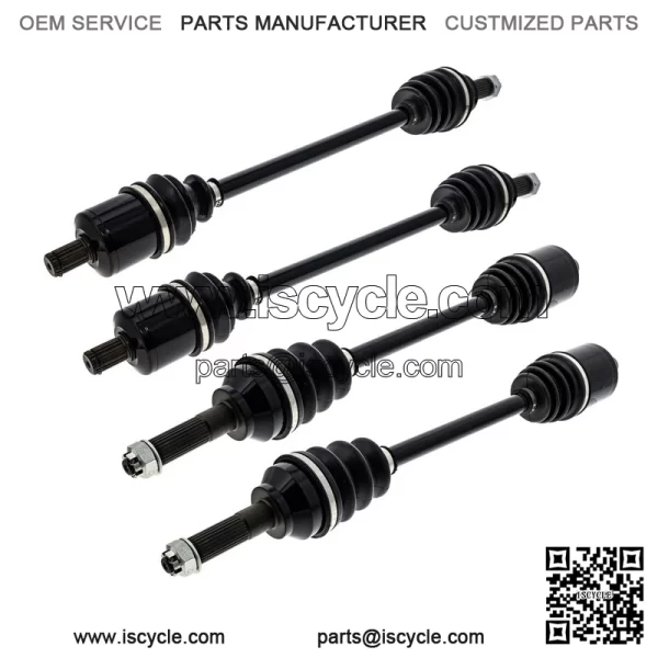 CV Axle Kit For Polaris Ranger XP 1000 Crew 1332637 1334131 Front Rear - Image 2