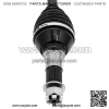 Front CV Axle Kit for Can-Am Outlander 1000 570 Max 705402021 705402022 - Image 5