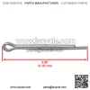 Rear Axle Shaft with Castle Nuts Pin For Polaris Xpedition 325 425 2000-2001 - Image 5