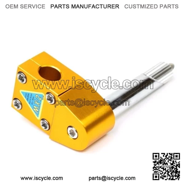 MX-2 Stem Reissue - Old School BMX, 21.0mm, Chromoly Gold color JP cellar