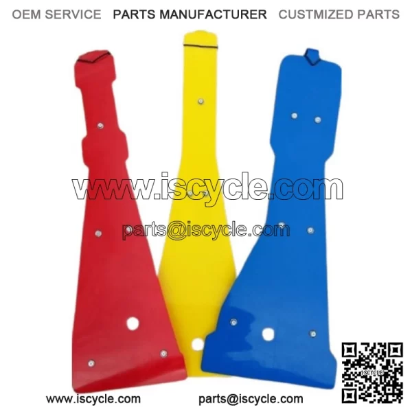 04-'09 YAMAHA YFZ450 3MM BLACK Poly Skid Plate - Image 2