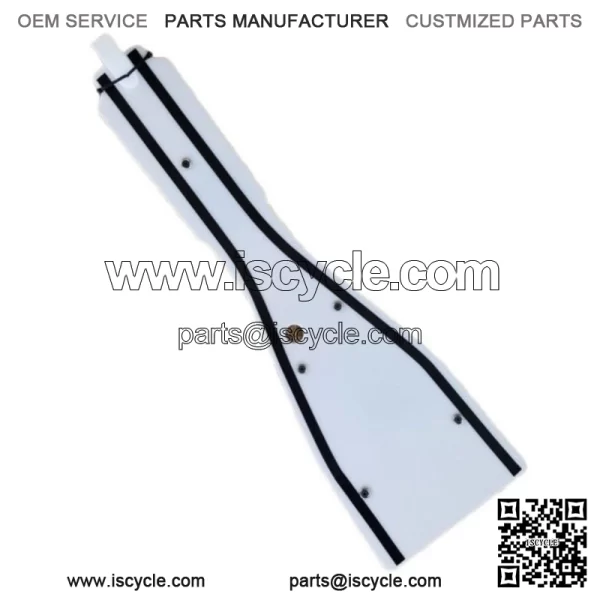 04-'09 YAMAHA YFZ450 3MM BLACK Poly Skid Plate - Image 3