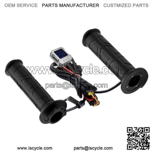 Motorcycle ATV Heated Grips Handlebar Hand Pads Heater Warmer Adjustable Temp (For: CF-Moto)