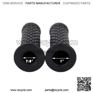 7/8" Universal Handlebar Hand Grips Bar 22mm For Yamaha Honda Kawasaki ATV (For: Yamaha)