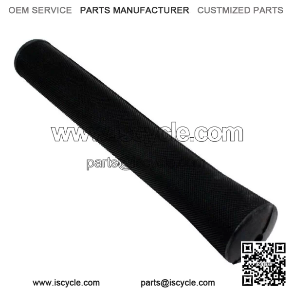Snowmobile New OEM Handlebar Grip, Gloss Black, 5452065-070
