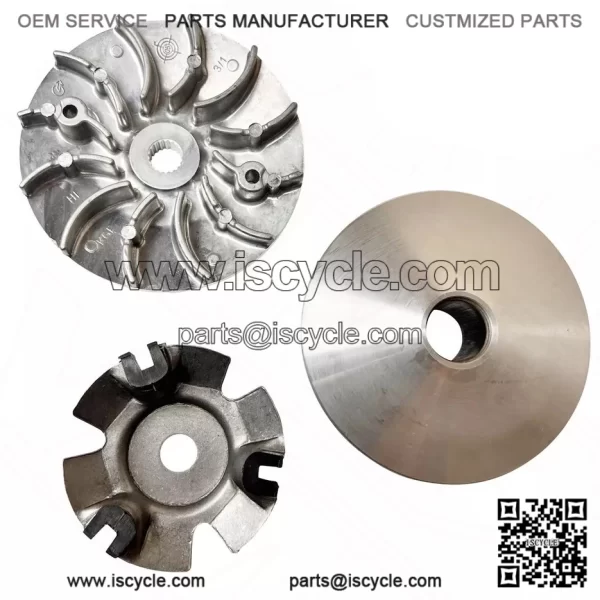 Drive Belt Variator Pulley Roller Set For Honda Dylan 125	All Years - Image 2