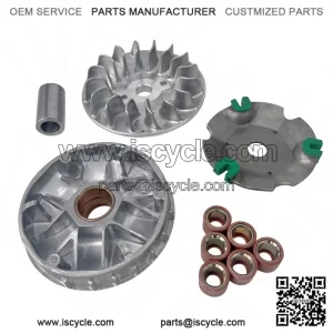 New Drive Belt Variator Pulley Roller Set for Aprilia Atlantic 250 4t