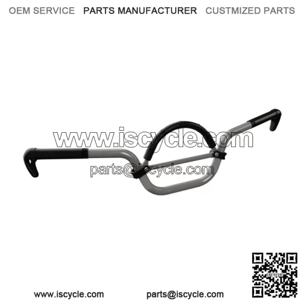 2881236 Mid Rise ProTaper Heated 6" Handlebar Snowmobile RMK 600 800 (For: Polaris)