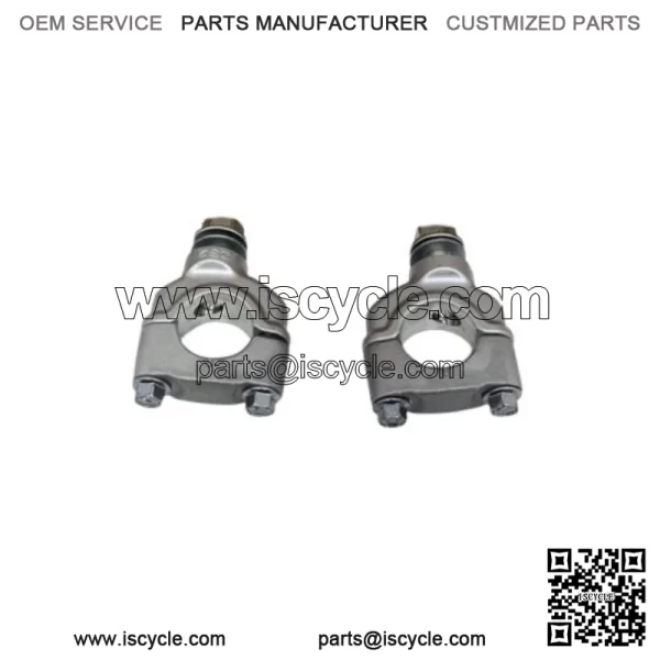 YAMAHA YFZ450R YFZ450X YFZ450 06-24 HANDLEBAR BAR MOUNTS CLAMPS FAT BARS 1 1/8" - Image 2