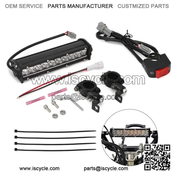 LED Headlight Bar & Switch Kit For HONDA TRX450R 300EX 400EX TRX250X TRX 90X - Image 2