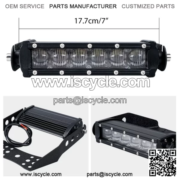 Front LED Headlight Light Bar 60W For Honda TRX 450R 250X 300EX 400EX TRX 700XX - Image 5