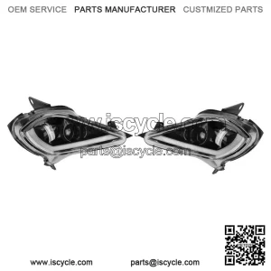 LED Headlight set. 2006-2025 YAMAHA RAPTOR YFZ 450 700R YFM 250 350 700 VERSION2