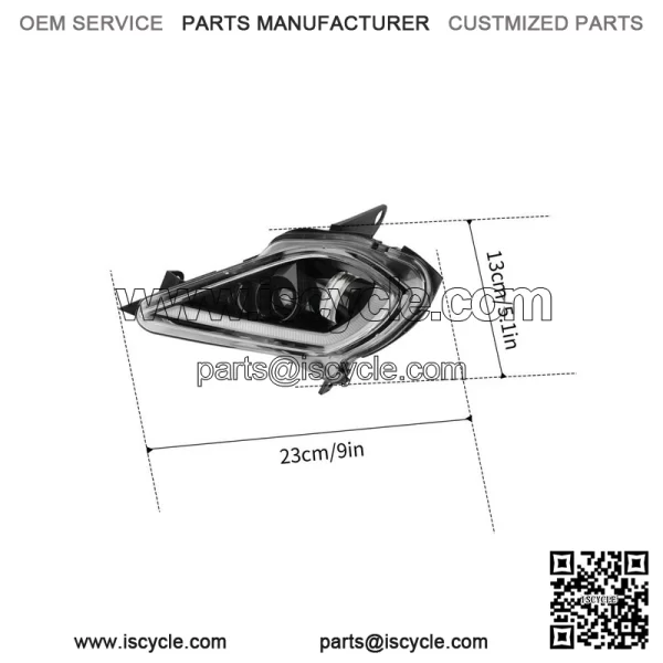 LED Headlight set. 2006-2025 YAMAHA RAPTOR YFZ 450 700R YFM 250 350 700 VERSION2 - Image 2