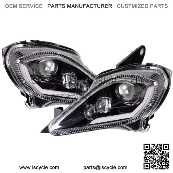 For Yamaha YFZ 450 Raptor 350 700 700R LED Headlights DRL Turn Signal 2006-2023