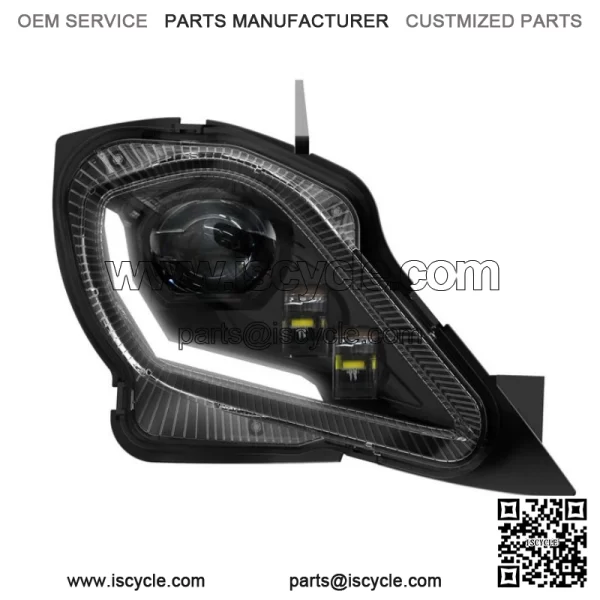 For YAMAHA YFZ 450 RAPTOR 250 350 700R LED Headlights Set Head Lamps Turn Signal - Image 5