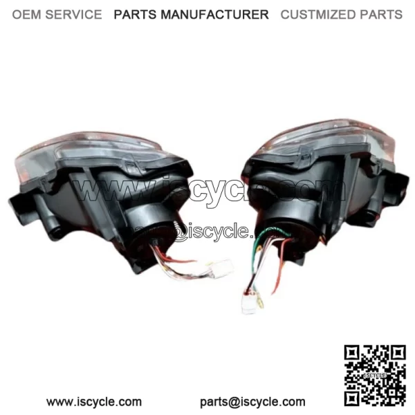 2 x LED Headlights Yamaha YFZ450R Raptor 700 700R YFZ450 WOLVERINE - Image 5