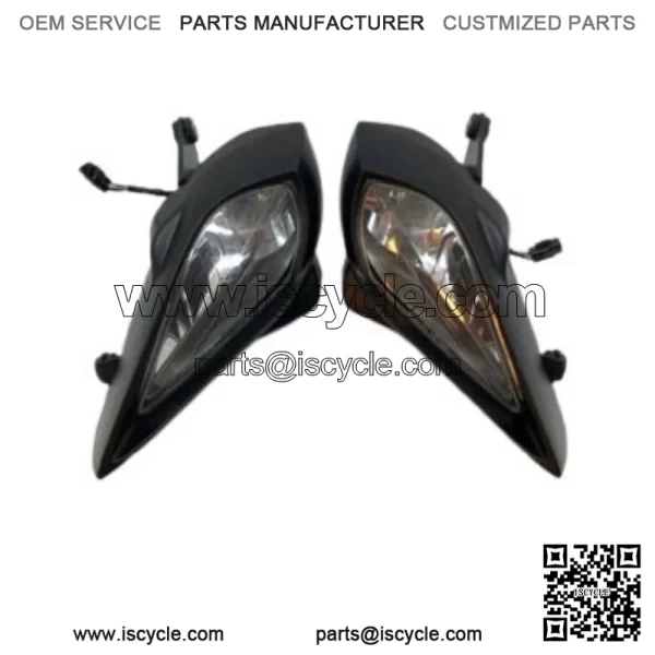 OEM Yamaha Raptor 700 Headlights Head Lights 2009 2010 2011 2012 2022 YFZ450R A - Image 2