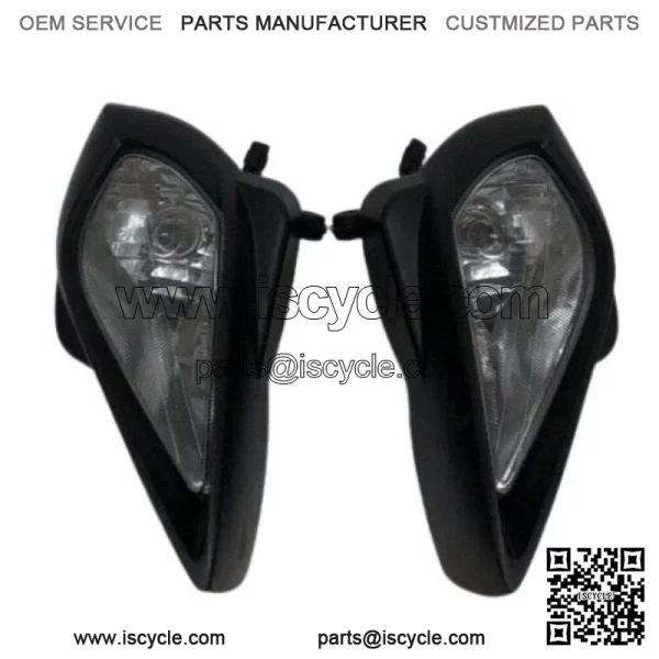 OEM Yamaha Raptor 700 Headlights Head Lights 2009 2010 2011 2012 2022 YFZ450R A - Image 4