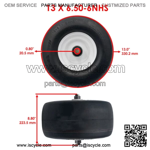 Wheel Caster Assembly For Exmark Lazer Z As LAS25KC604 LAS28KA524 604 724 - Image 2