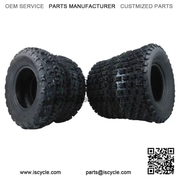 2004-2014 YAMAHA YFZ 450R QUAD SPORT ATV TIRES 21X7-10, 20X10-9 SET 4