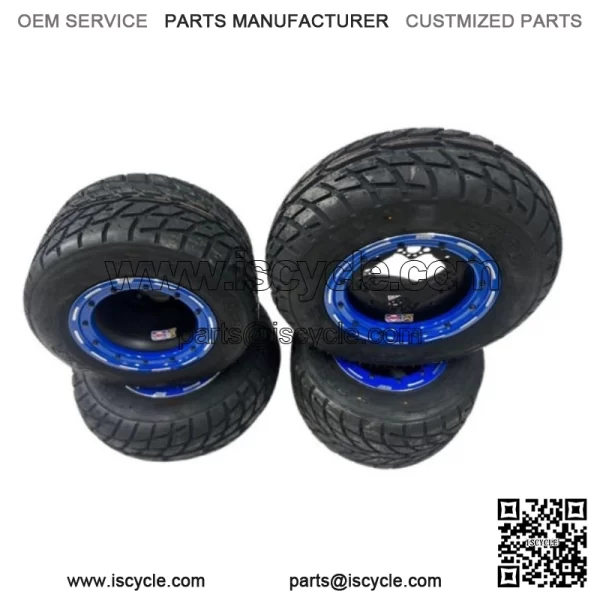 G3 Beadlock Wheels Sunf A021 Street Road Tires Yamaha YFZ450 YFZ450R - Image 2