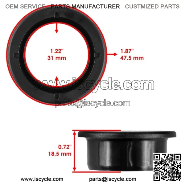 Rear Control Arm & Knuckle Bushing For Polaris Sportsman 570 X2 Touring 18-2023 - Image 2