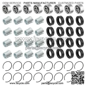 A-Arm Bearing Bushing Kit For Honda TRX250X TRX400EX TRX450R TRX 450ER TRX 700XX