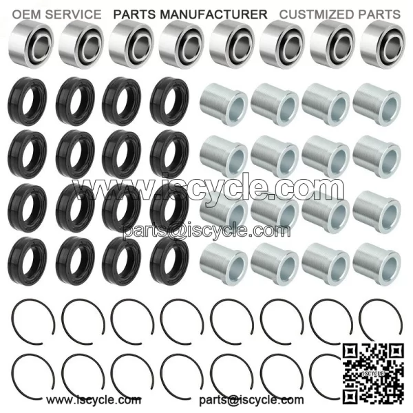 A-Arm Bearing Bushing Kit For Honda TRX250X TRX400EX TRX450R TRX 450ER TRX 700XX - Image 2