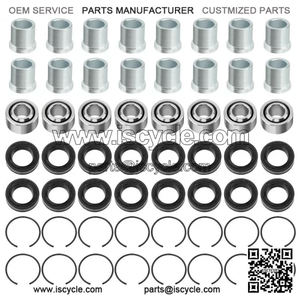 A-Arm Bearing Bushing Kit For Honda TRX250X TRX400EX TRX450R TRX 450ER TRX 700XX - Image 3