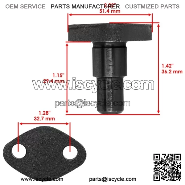 Hydraulic Pump Support Pin For Massey Ferguson 135 140 155 158 178 396 298 4255 - Image 2