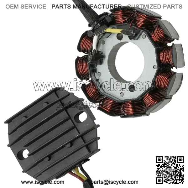 Stator & Regulator Rectifier for Yamaha YFZ450 2004 2005 2006 2007 2008 2009-13 - Image 4