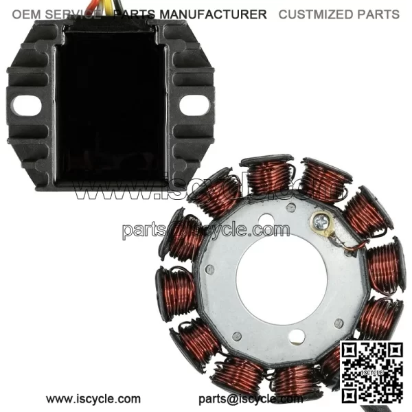 Stator & Regulator Rectifier for Yamaha YFZ450 2004 2005 2006 2007 2008 2009-13 - Image 5