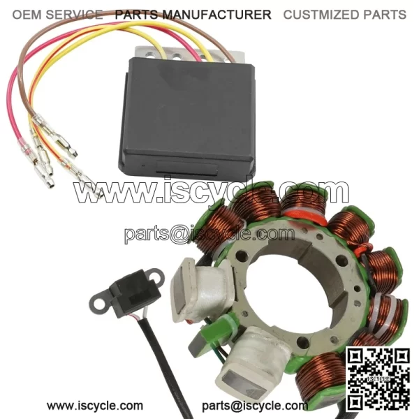 Polaris Scrambler 500 1997-2000 Stator & Regulator Rectifier - Image 5