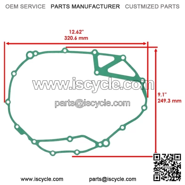 Clutch Cover Gasket For Yamaha XTZ1200 Super Tenere 2012-2024 - Image 2