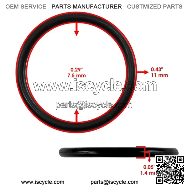 705501880 Rear Differential O-Ring For Can-Am Commander 1000 2014-2015 - Image 2