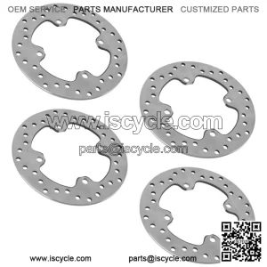 Front And Rear Brake Disc Rotor For Honda Talon 1000R 1000X 4 SXS1000S 2019-2024