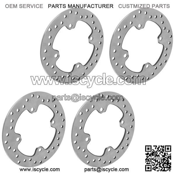 Front And Rear Brake Disc Rotor For Honda Talon 1000R 1000X 4 SXS1000S 2019-2024 - Image 4