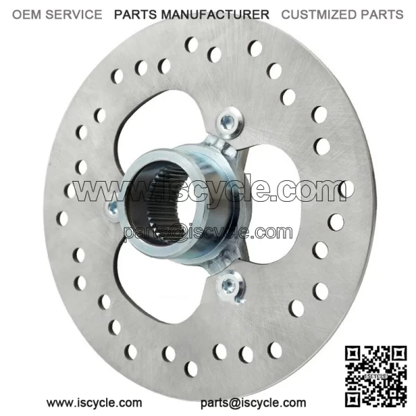 Rear Brake Rotor Disc & Hub Flange Bolts for Honda TRX450R TRX450ER 2004-2014 - Image 2