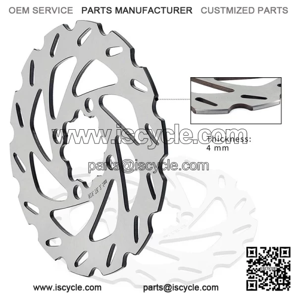 Rear Brake Disc Rotor for Yamaha Raptor 700 YFM 700R YFZ450R 2006 2007 2009-2023 - Image 3